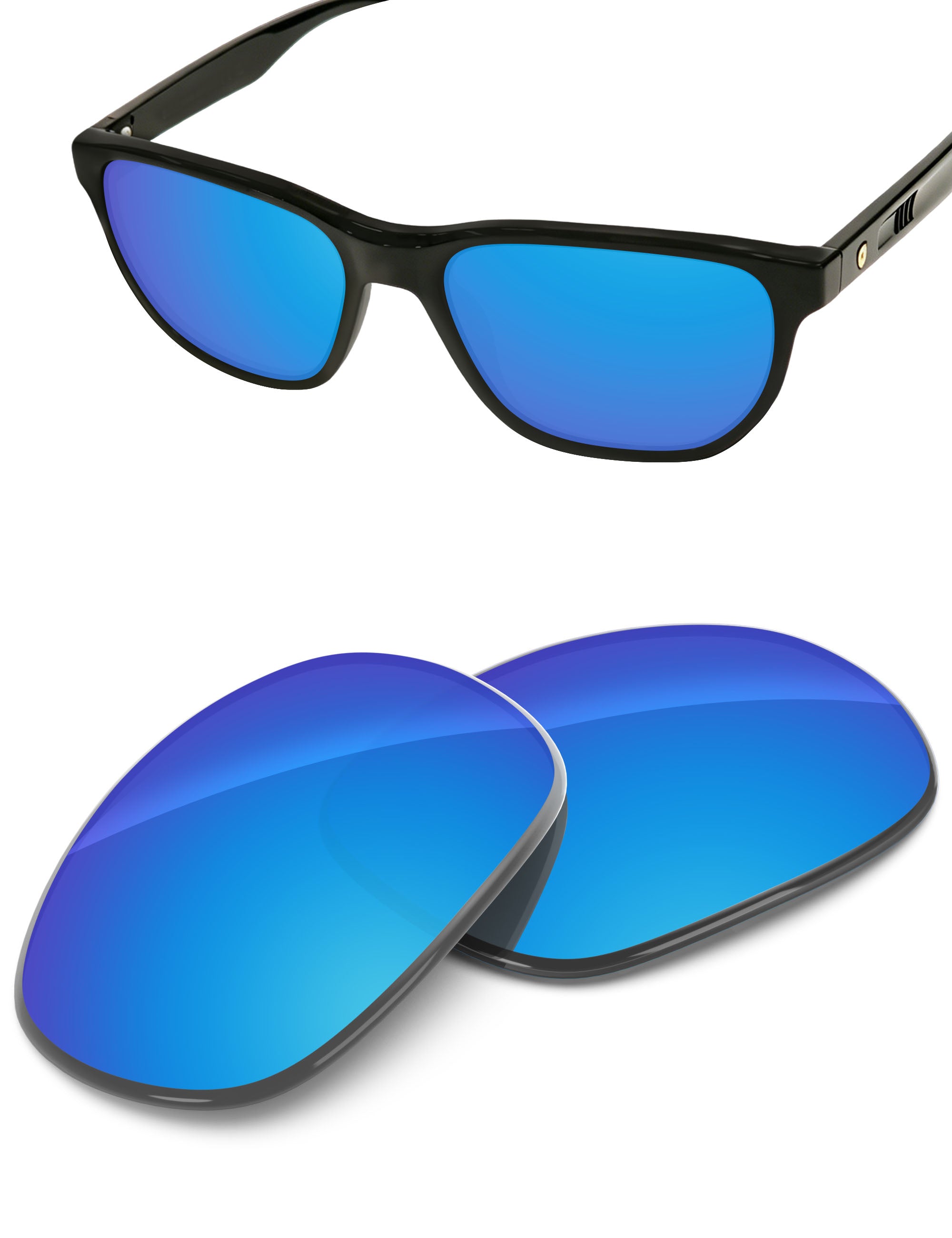 Sky Blue FlashMirror™-Non-Polarized