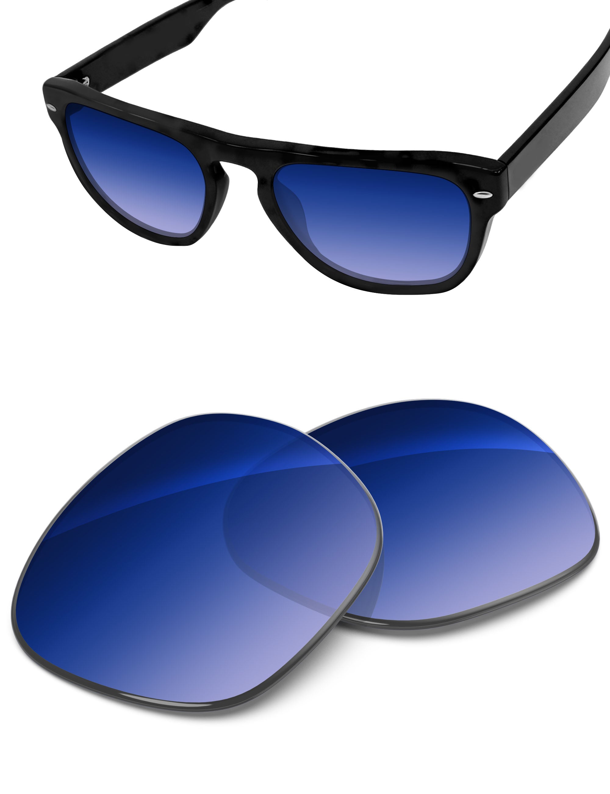 Aqua Blue Gradient-Non-Polarized