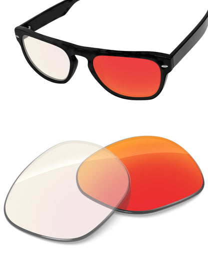 Fire Red FlashMirror™ Photochromic-Non-Polarized
