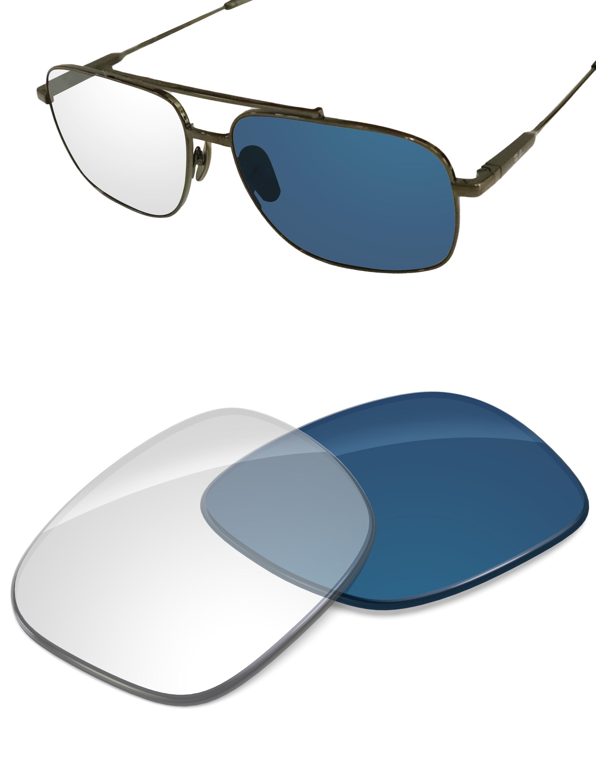 Adapt Blue Photochromic-Non-Polarized