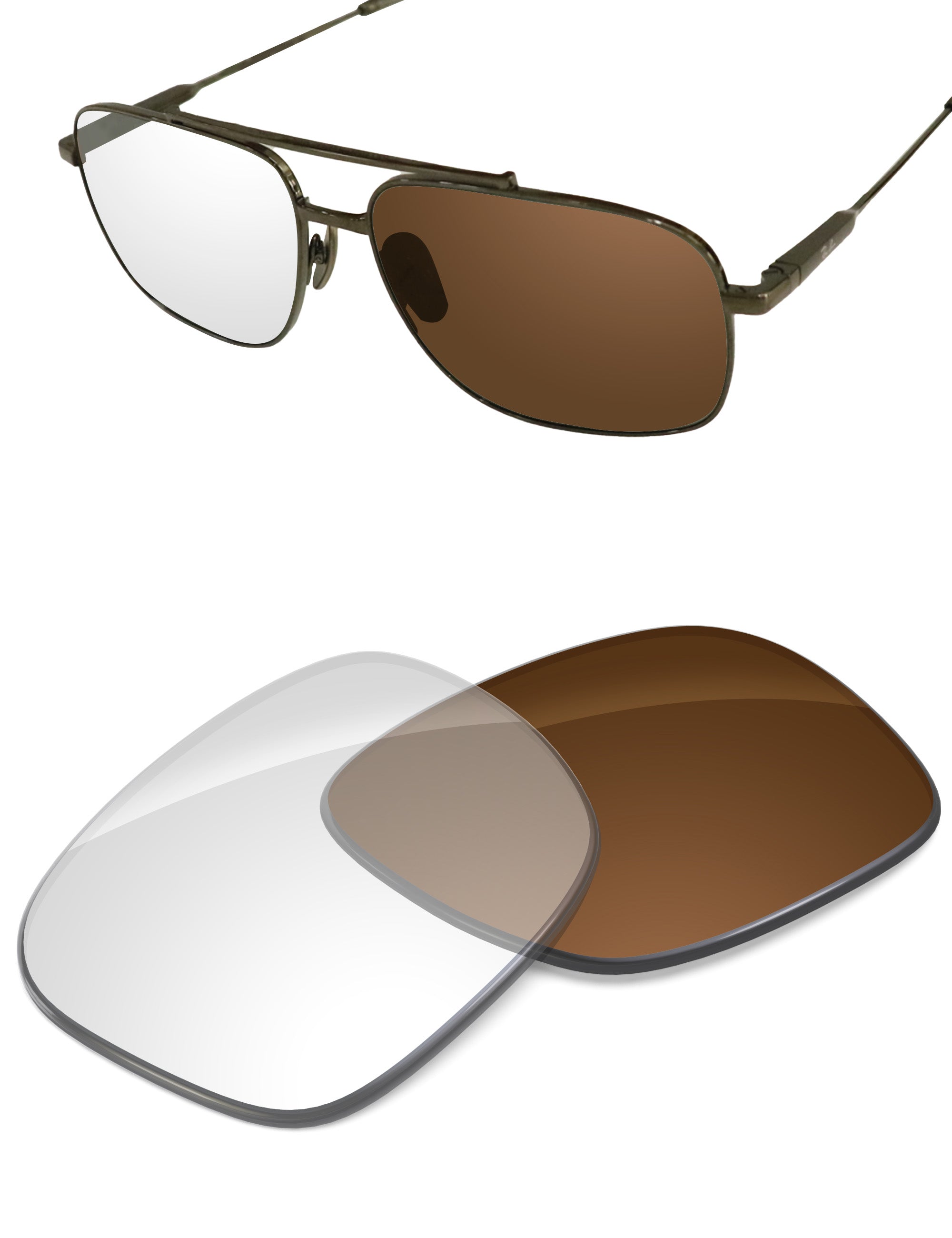 Adapt Brown Photochromic-Non-Polarized