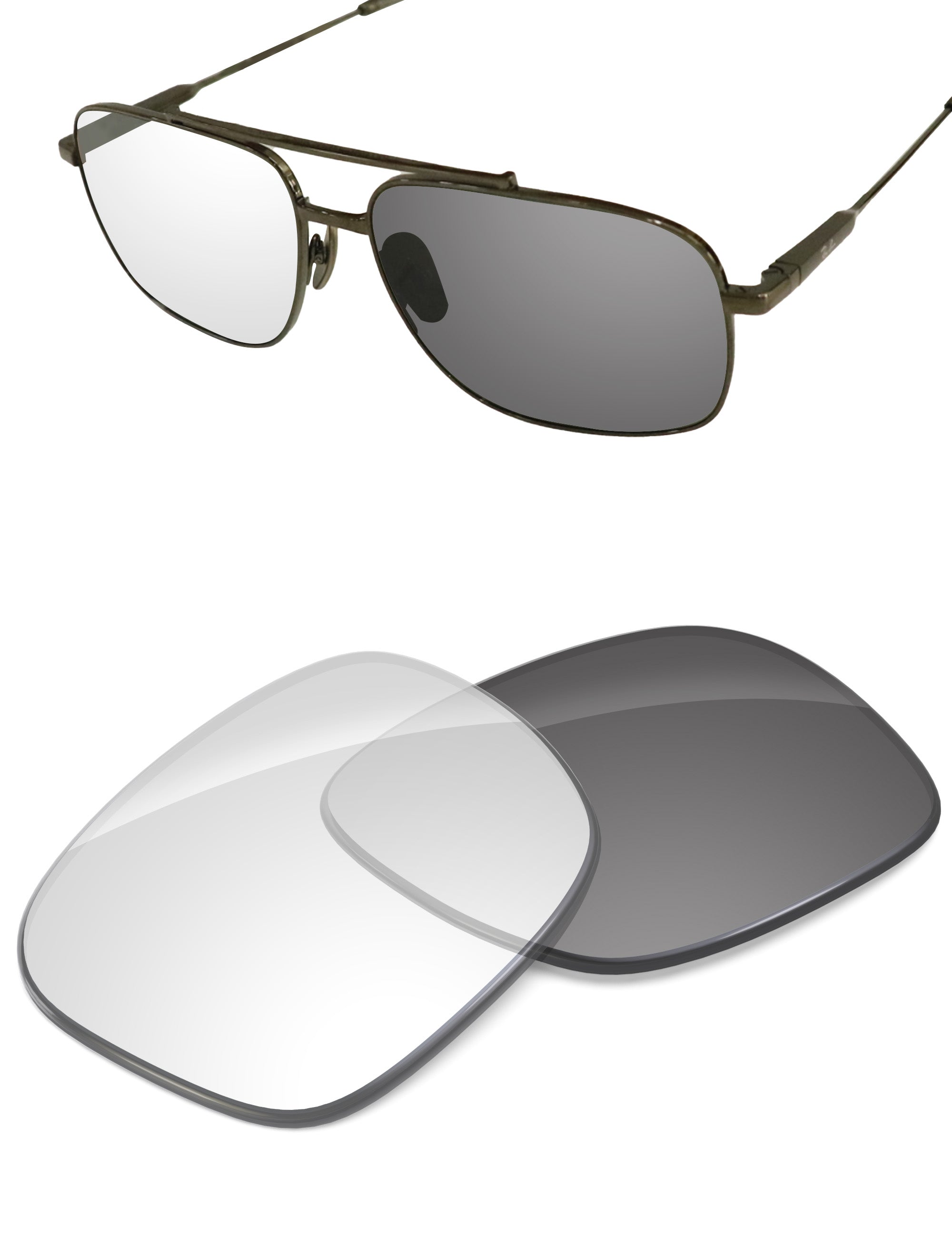 Adapt Gray Photochromic-Non-Polarized