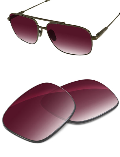 Wine Red Gradient-Non-Polarized
