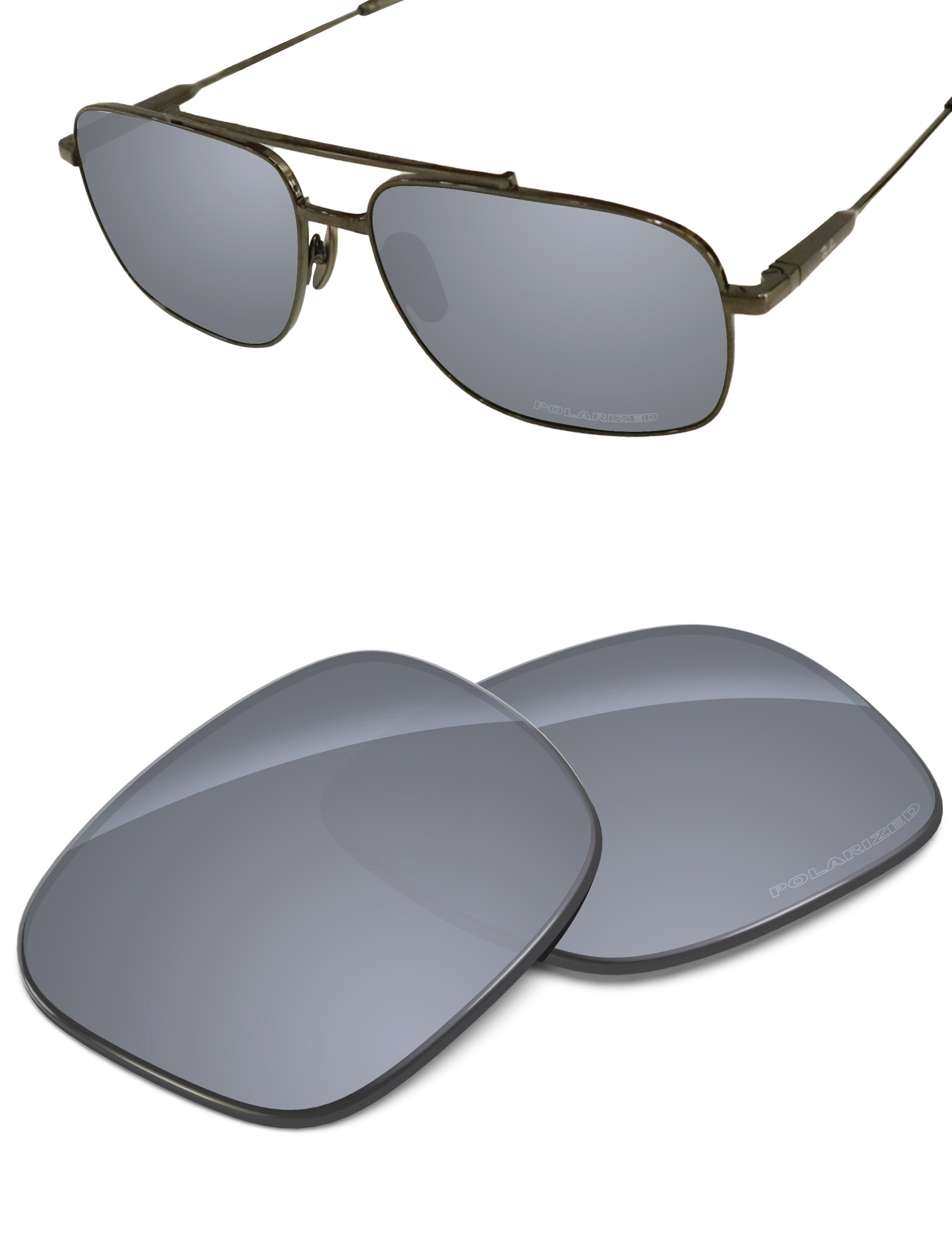 Silver Metallic FlashMirror™-Polarized