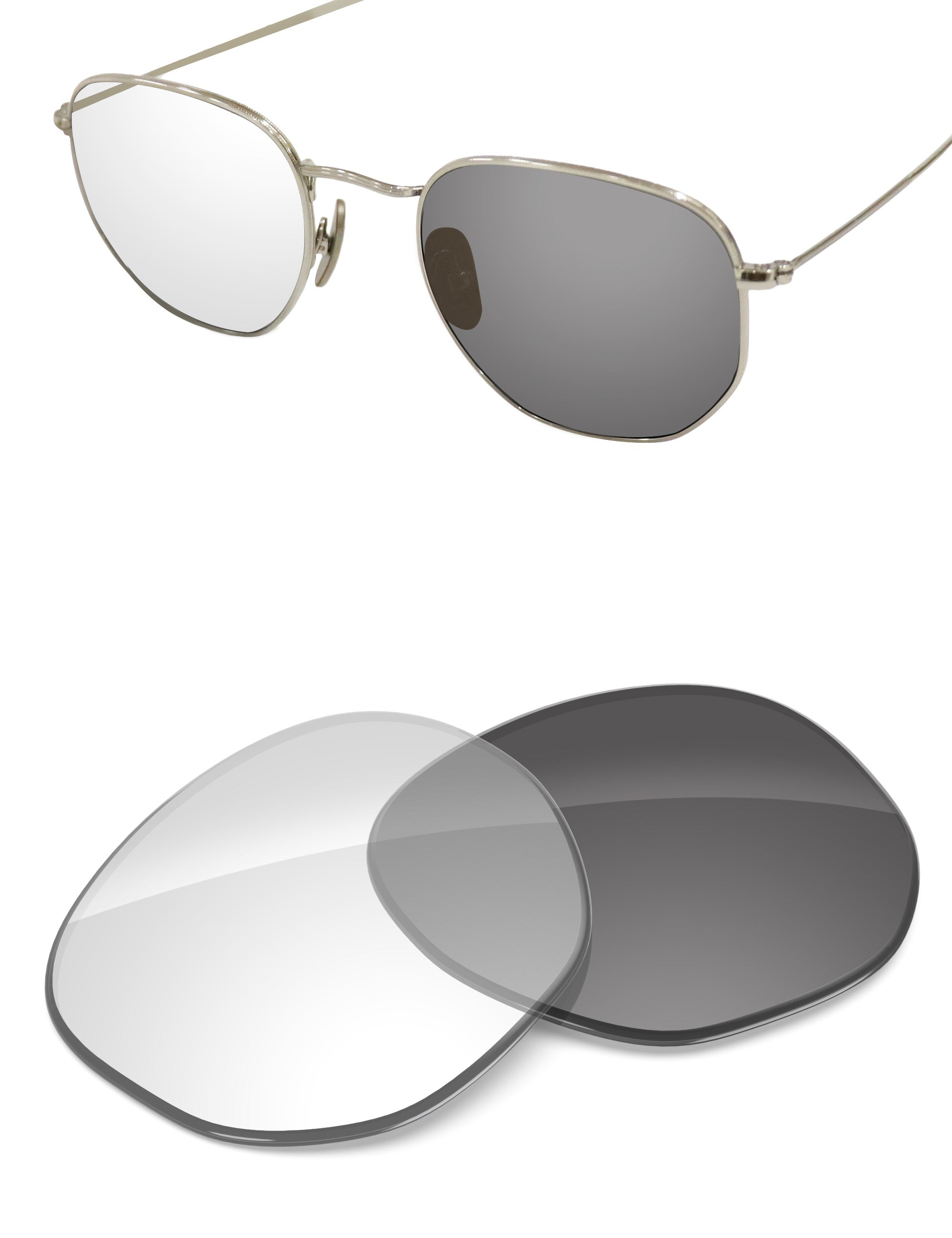 Adapt Gray Photochromic Blue Light Blocking-Non-Polarized