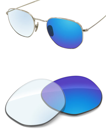 Sky Blue FlashMirror™ Photochromic-Non-Polarized