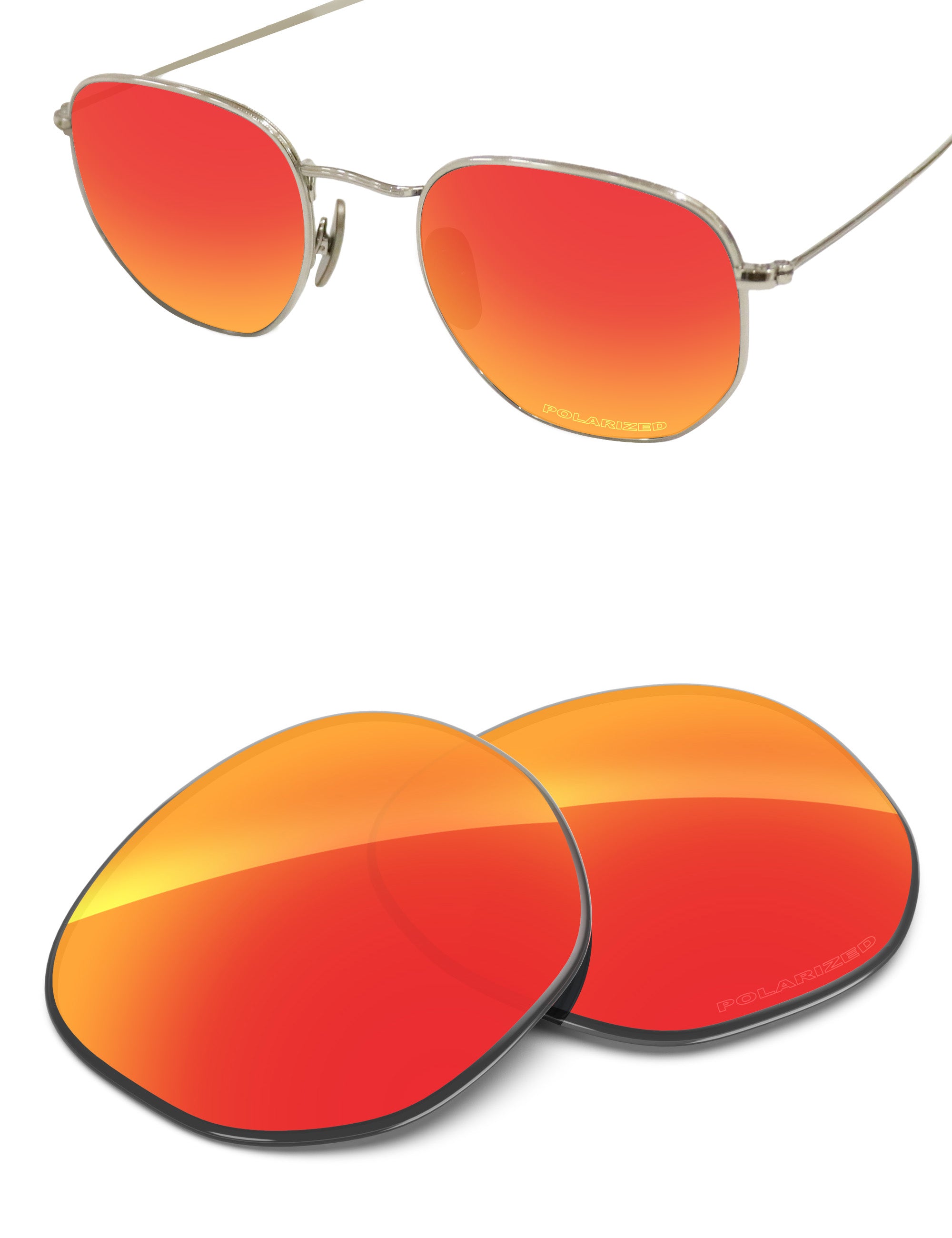 Fire Red FlashMirror™-Polarized