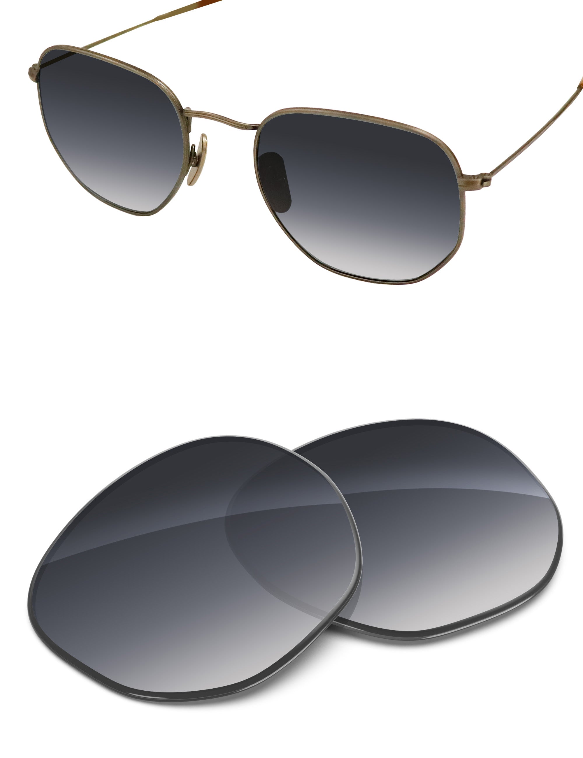 Gray Gradient-Non-Polarized
