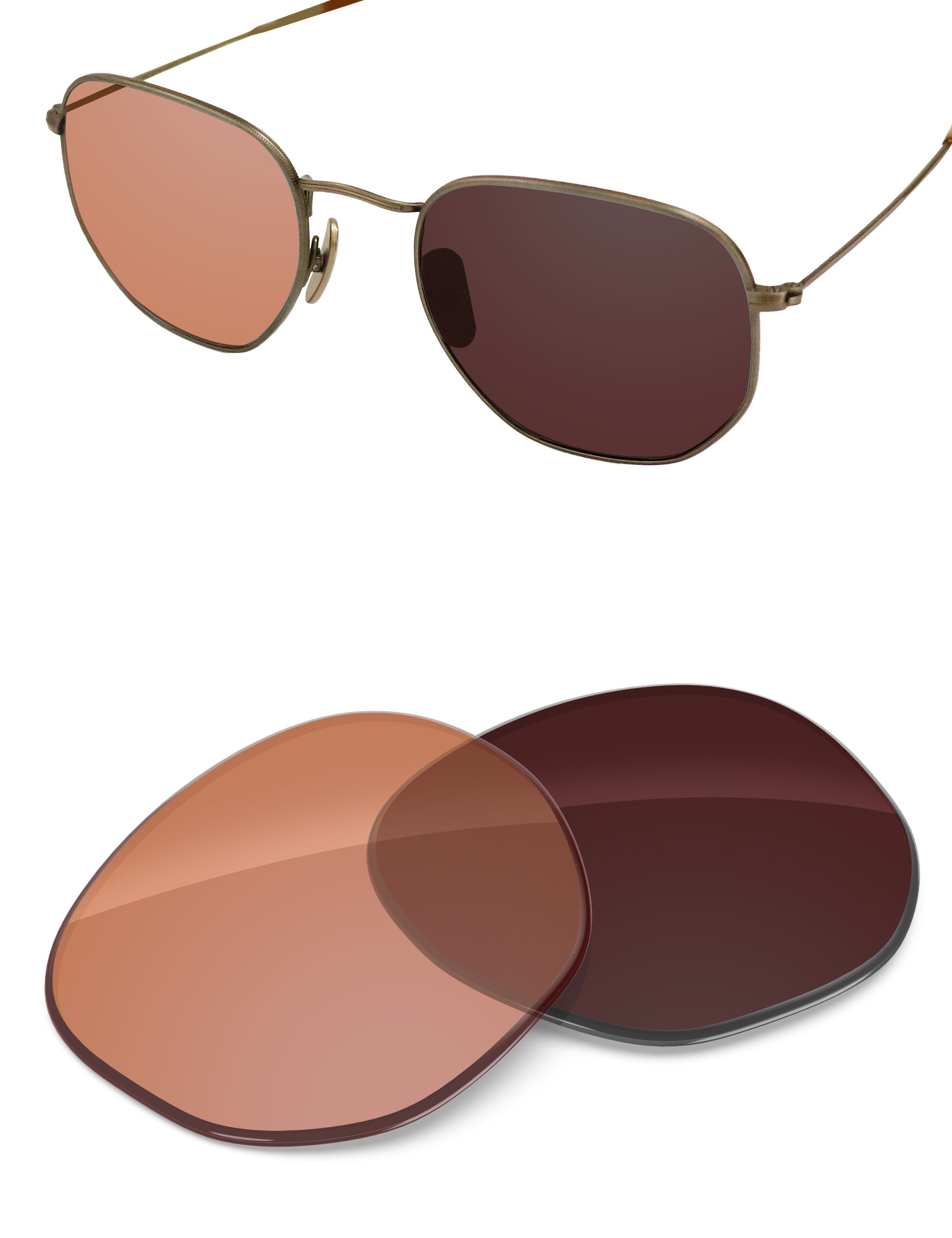 Orange Tint Photochromic-Non-Polarized