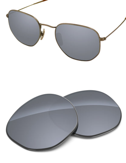 Silver Metallic FlashMirror™-Non-Polarized