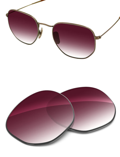 Wine Red Gradient-Non-Polarized