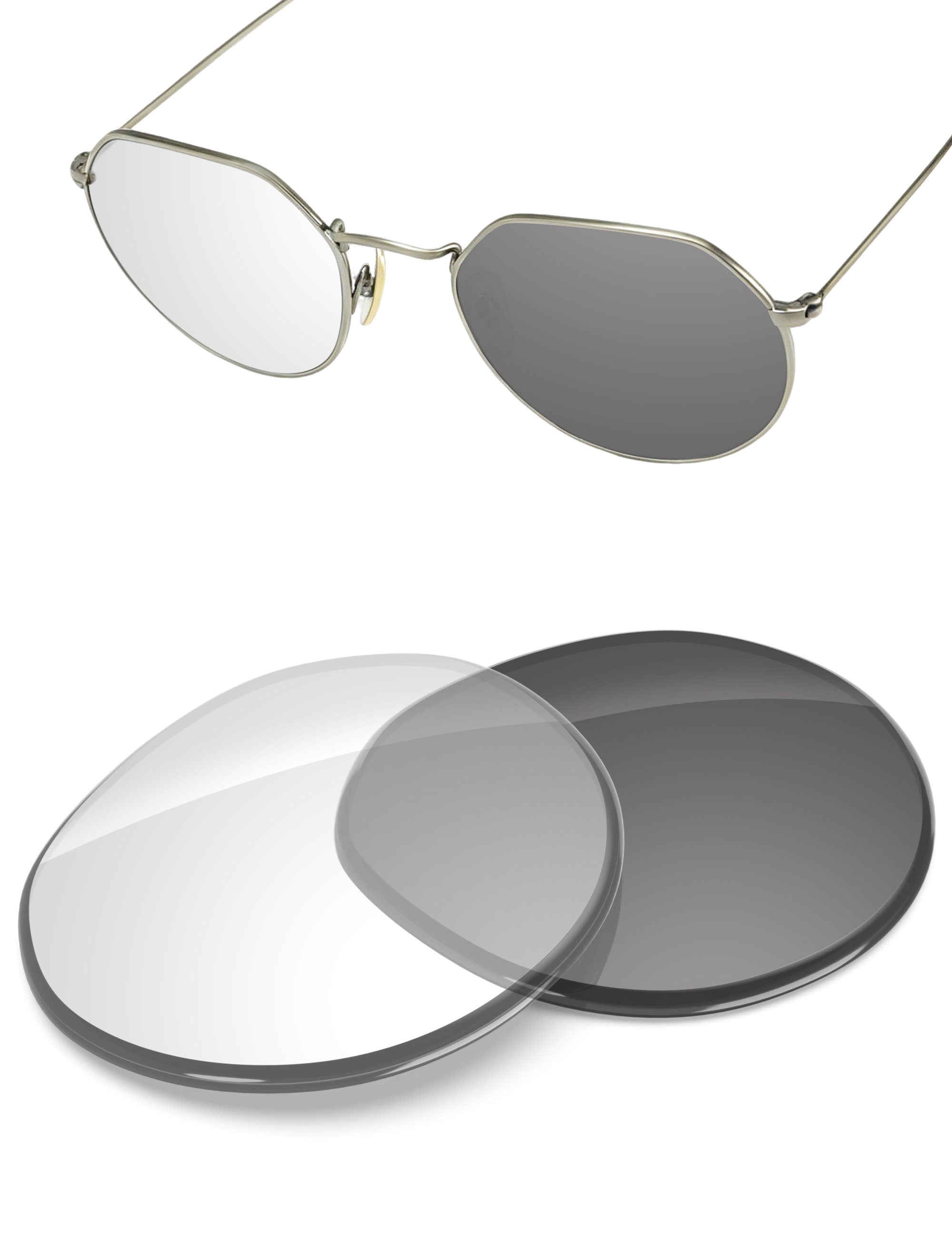 Adapt Gray Photochromic Blue Light Blocking-Non-Polarized