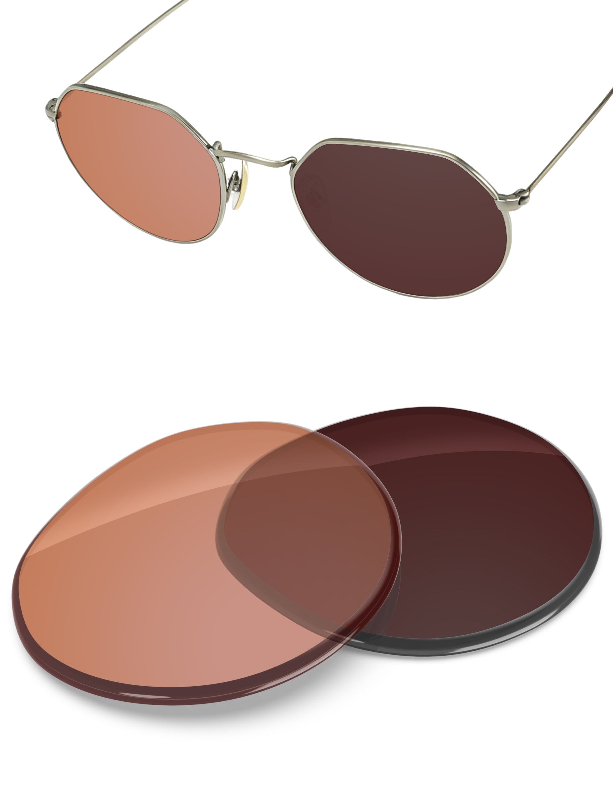 Orange Tint Photochromic-Non-Polarized