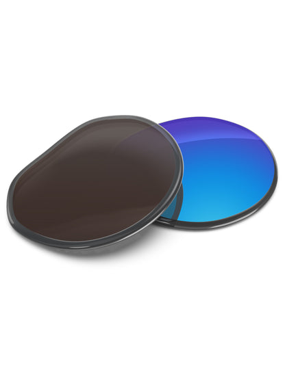 Sky Blue FlashMirror™-Non-Polarized