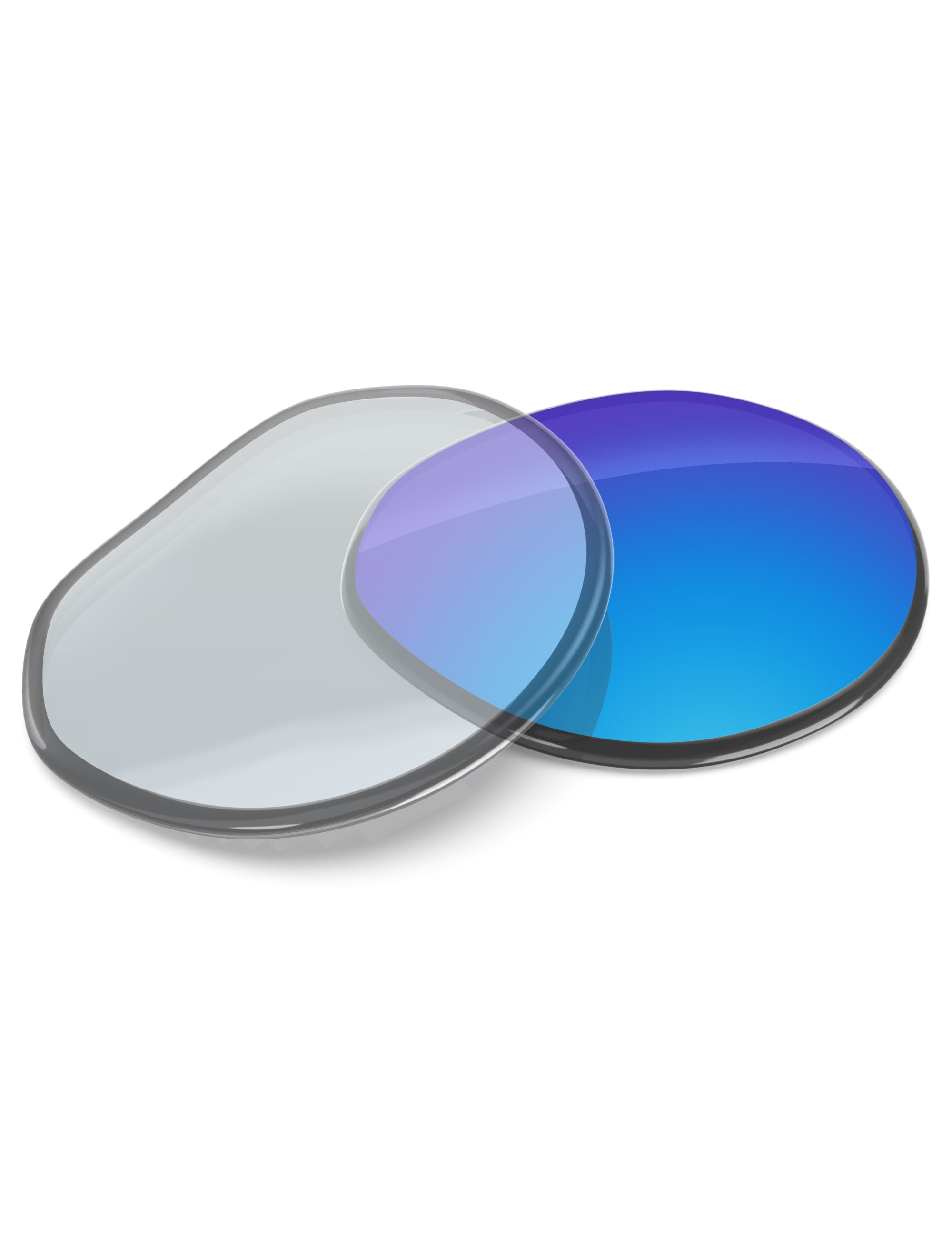 Sky Blue FlashMirror™ Photochromic-Non-Polarized