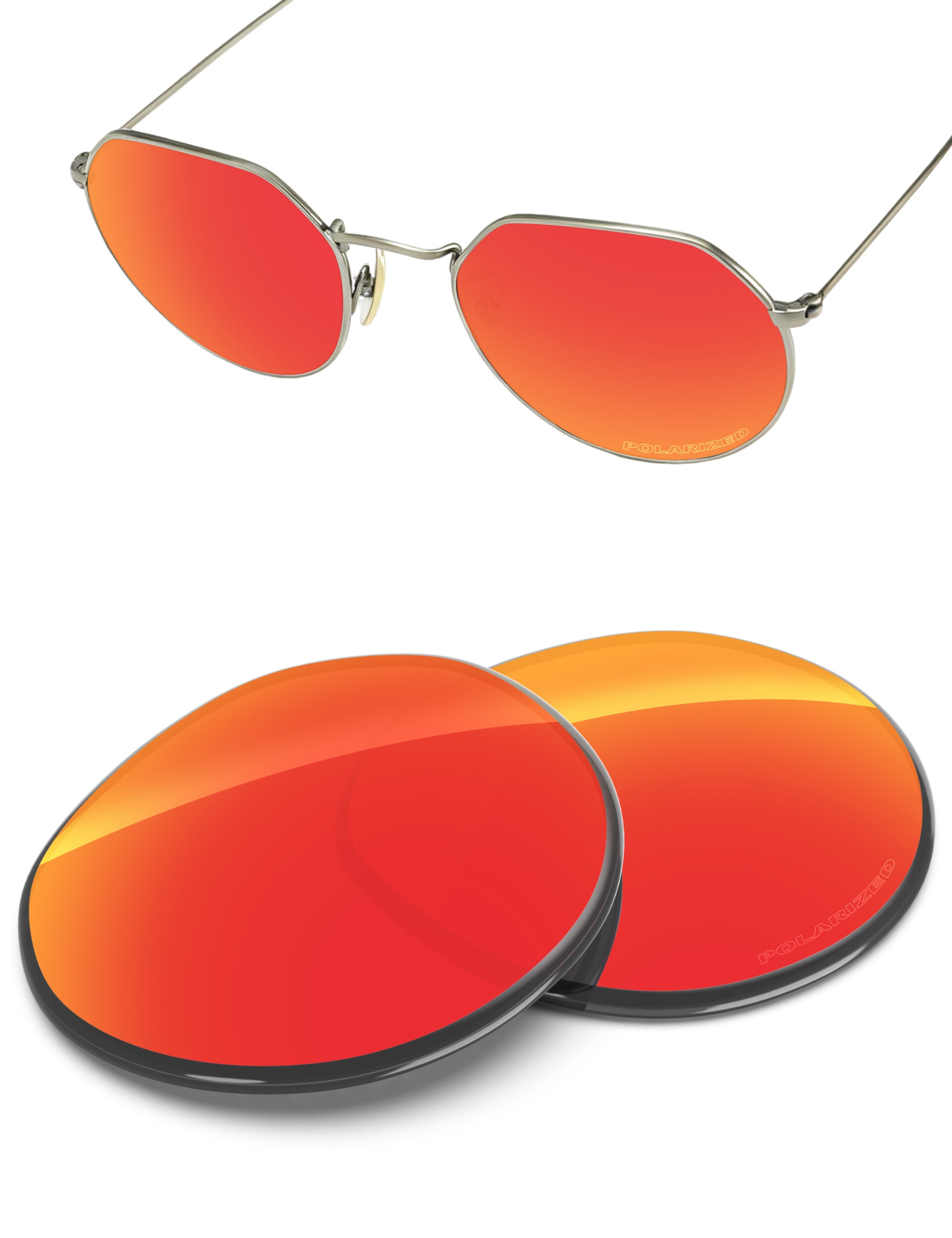 Fire Red FlashMirror™-Polarized