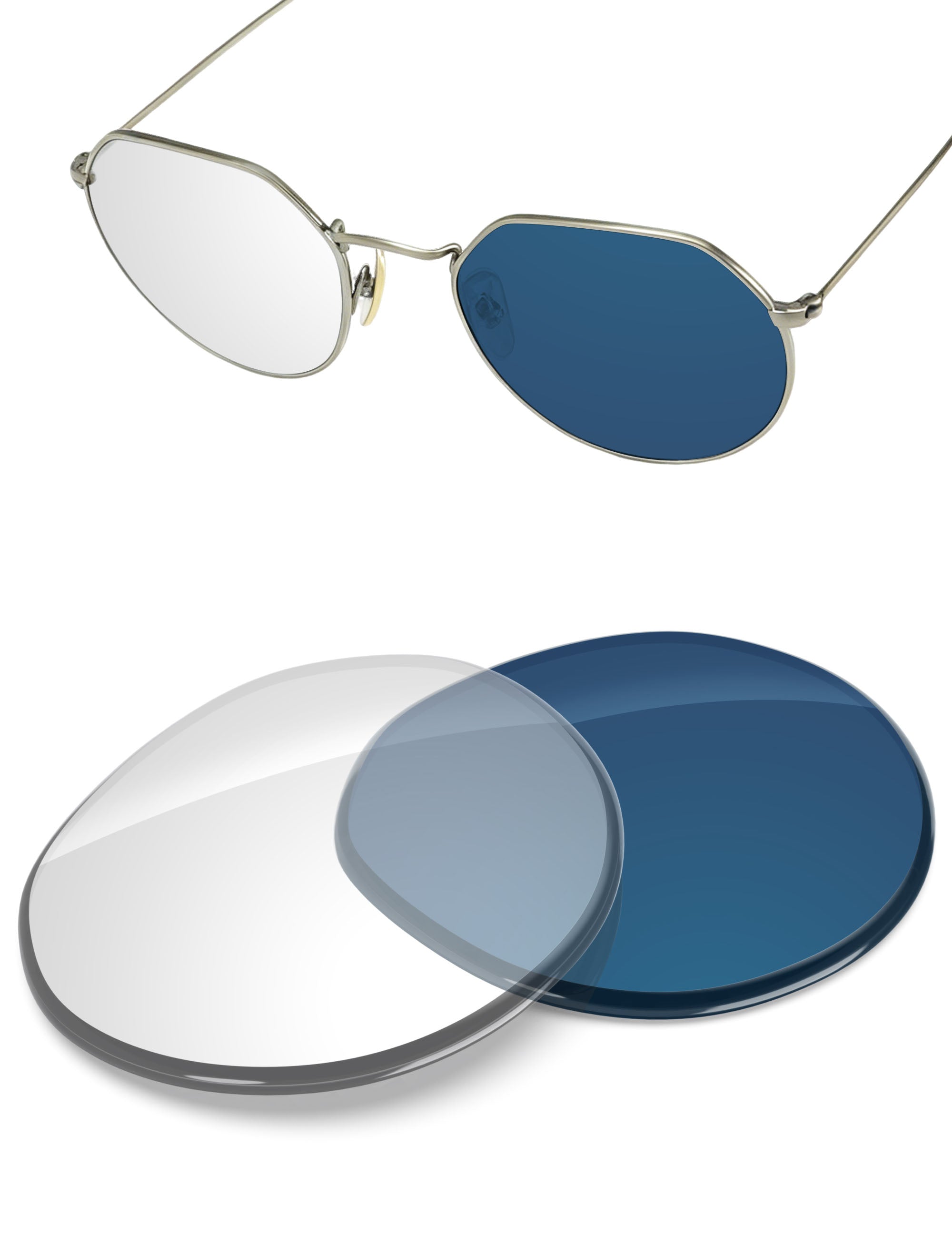 Adapt Blue Photochromic-Non-Polarized