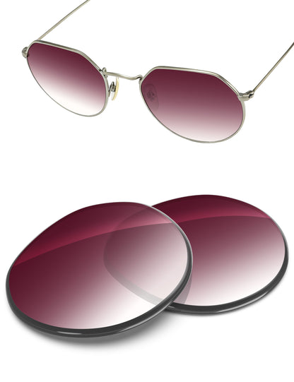 Wine Red Gradient-Non-Polarized