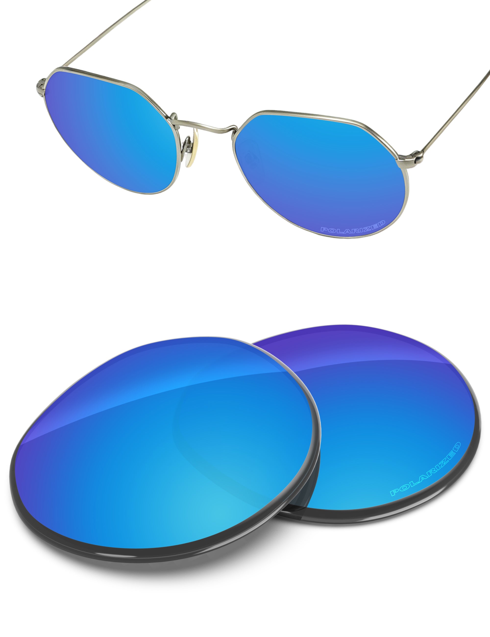 Sky Blue FlashMirror™-Polarized
