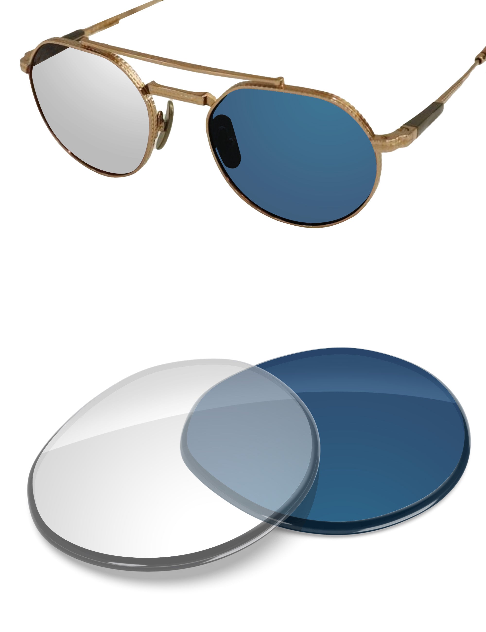 Adapt Blue Photochromic-Non-Polarized