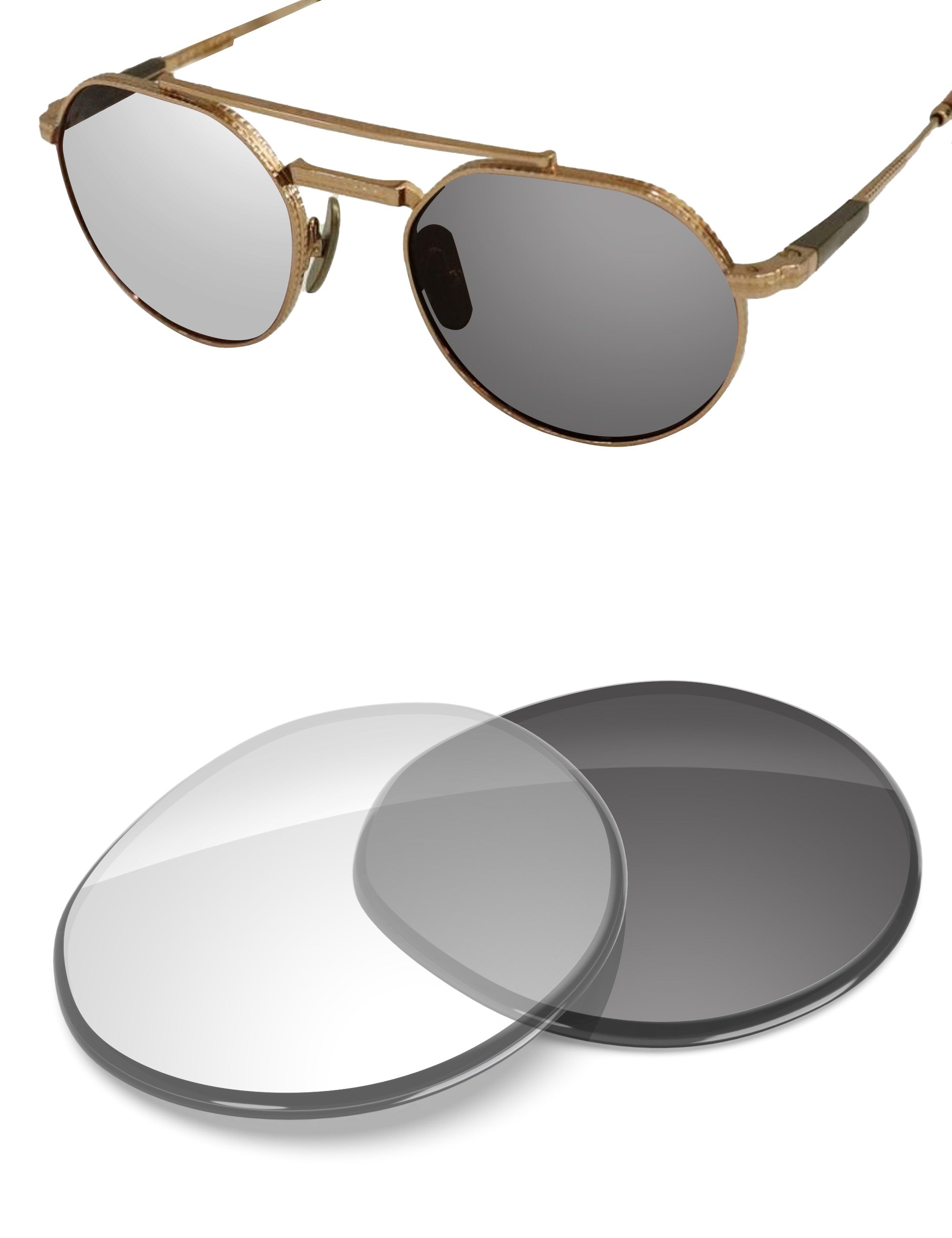 Adapt Gray Photochromic Blue Light Blocking-Non-Polarized