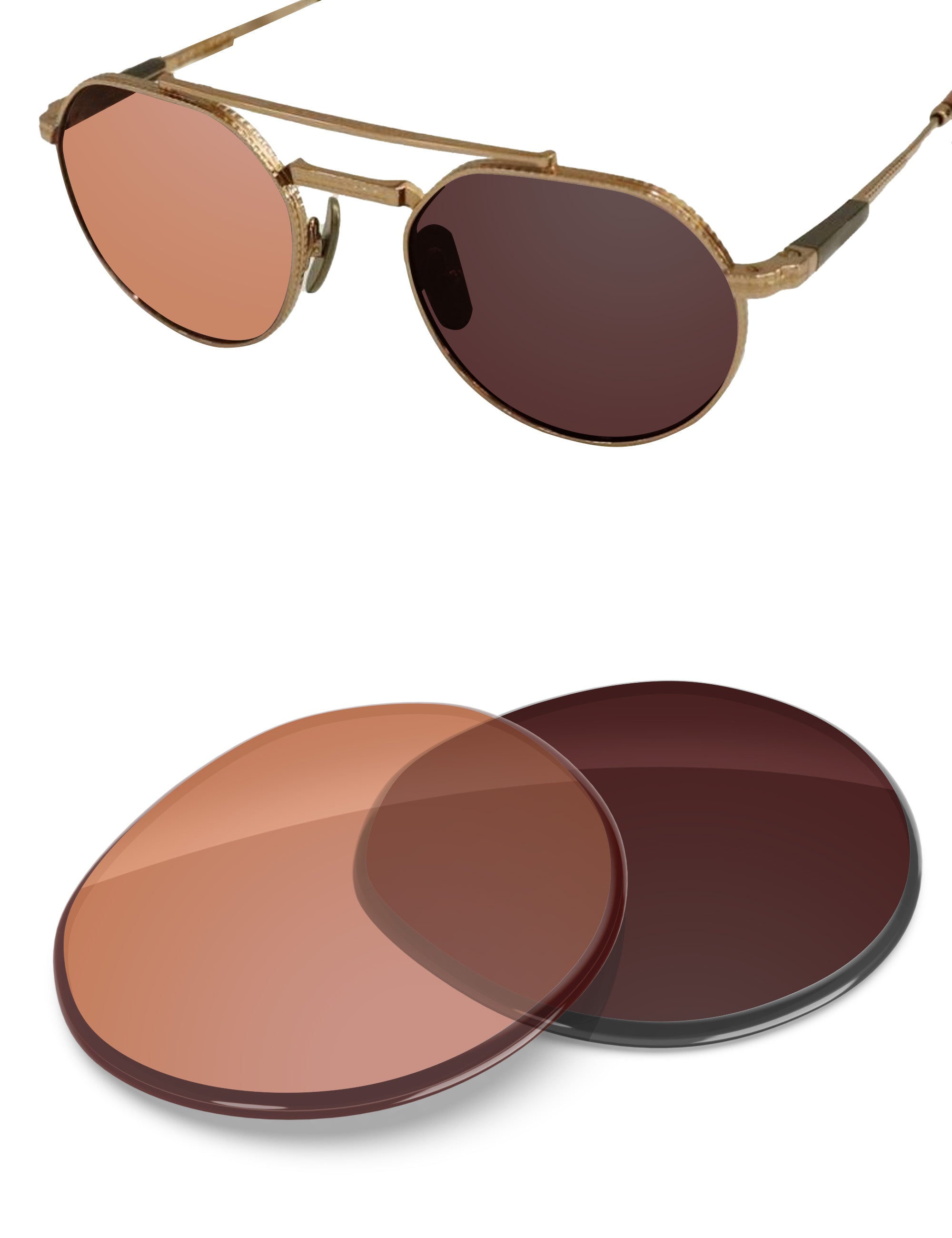 Orange Tint Photochromic-Non-Polarized