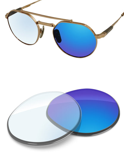 Sky Blue FlashMirror™ Photochromic-Non-Polarized