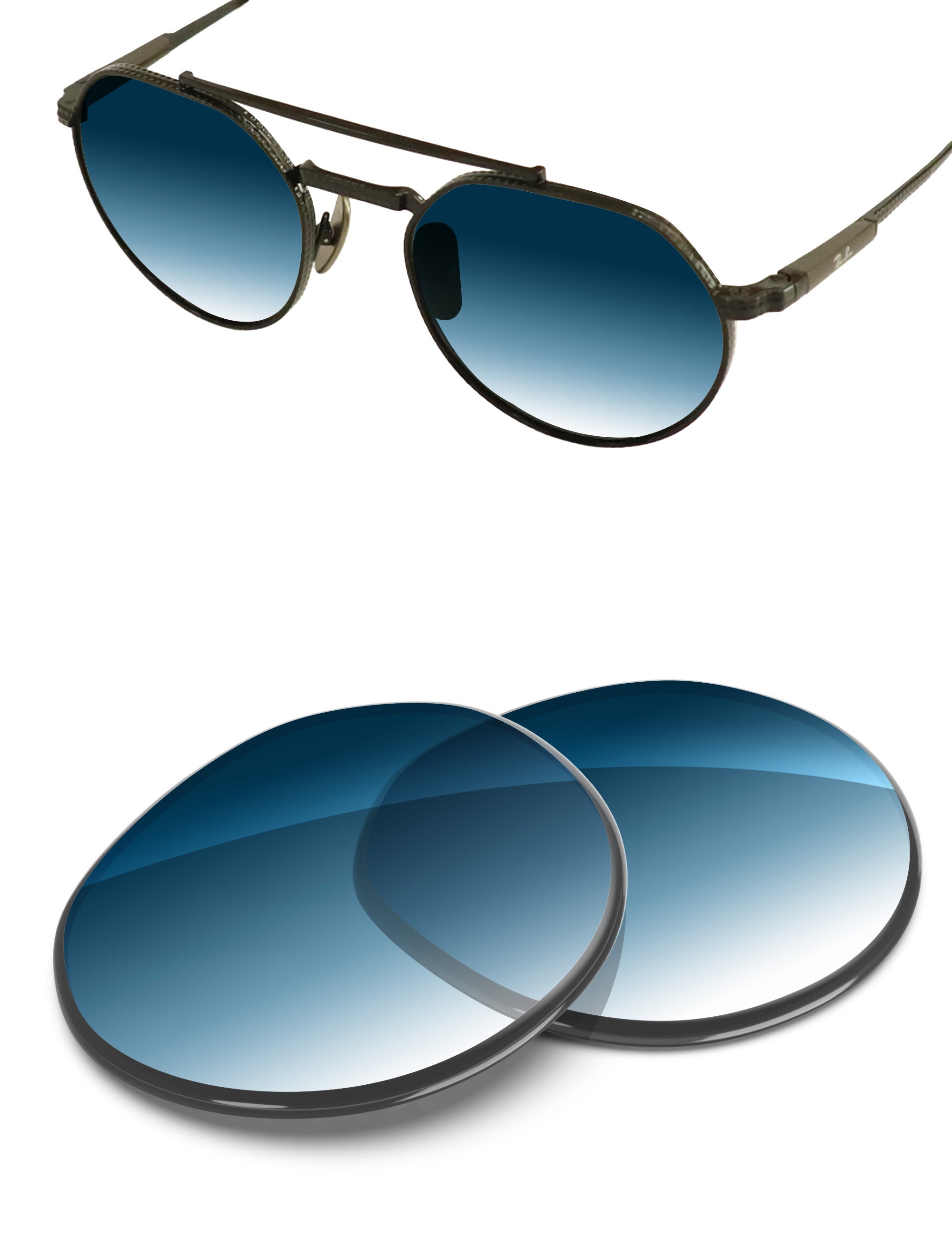 Blue Gradient-Non-Polarized