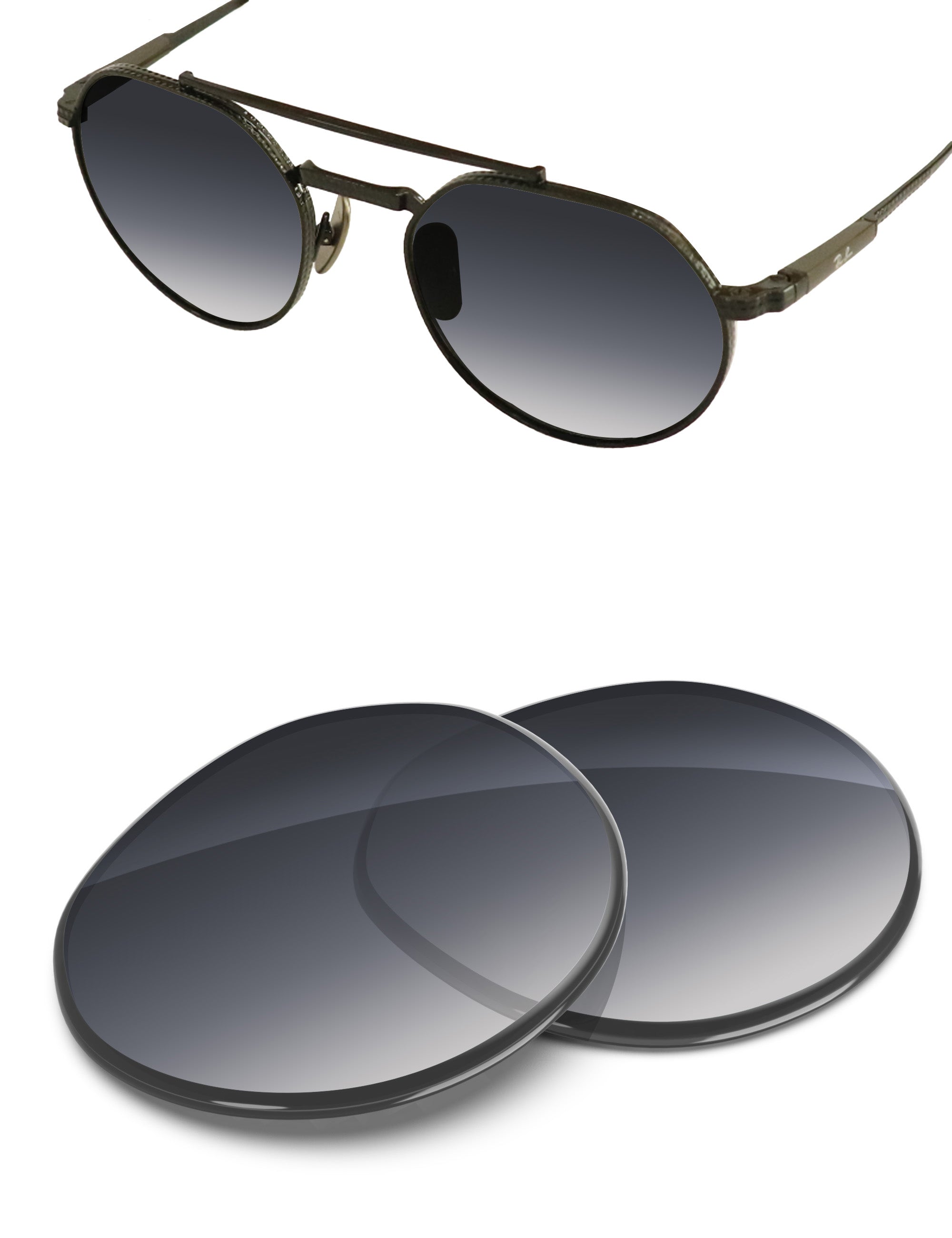 Gray Gradient-Non-Polarized