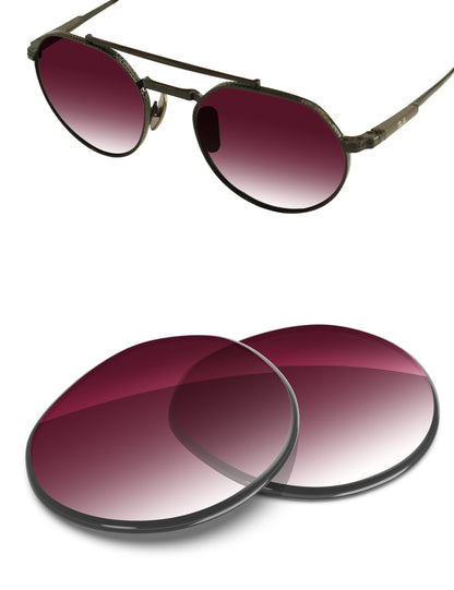 Wine Red Gradient-Non-Polarized