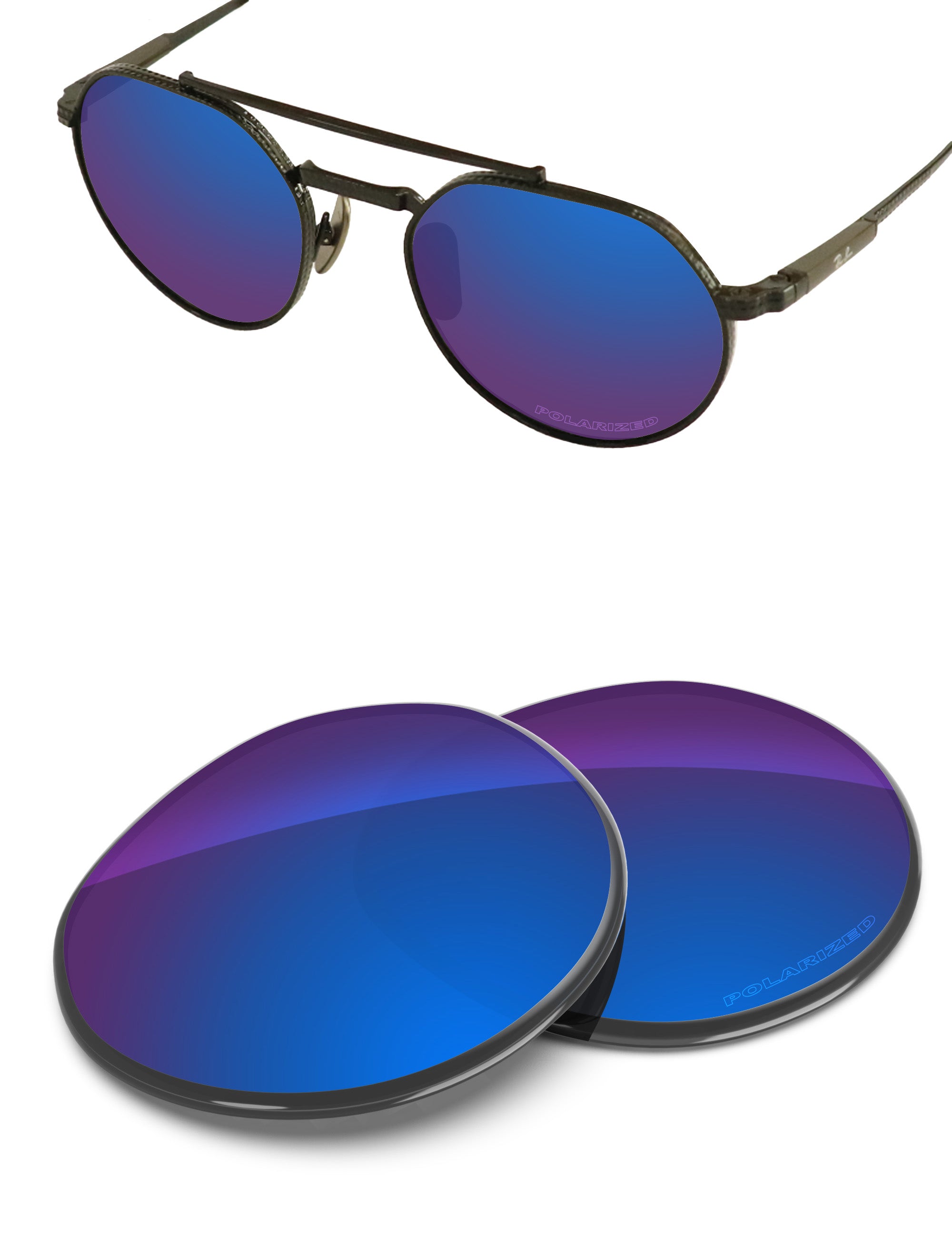 Sapphire Blue FlashMirror™-Polarized
