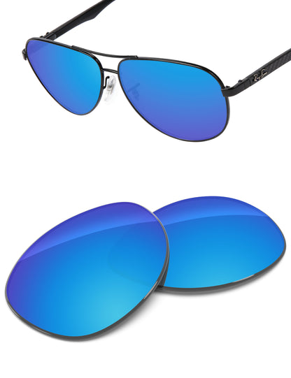Sky Blue FlashMirror™-Non-Polarized