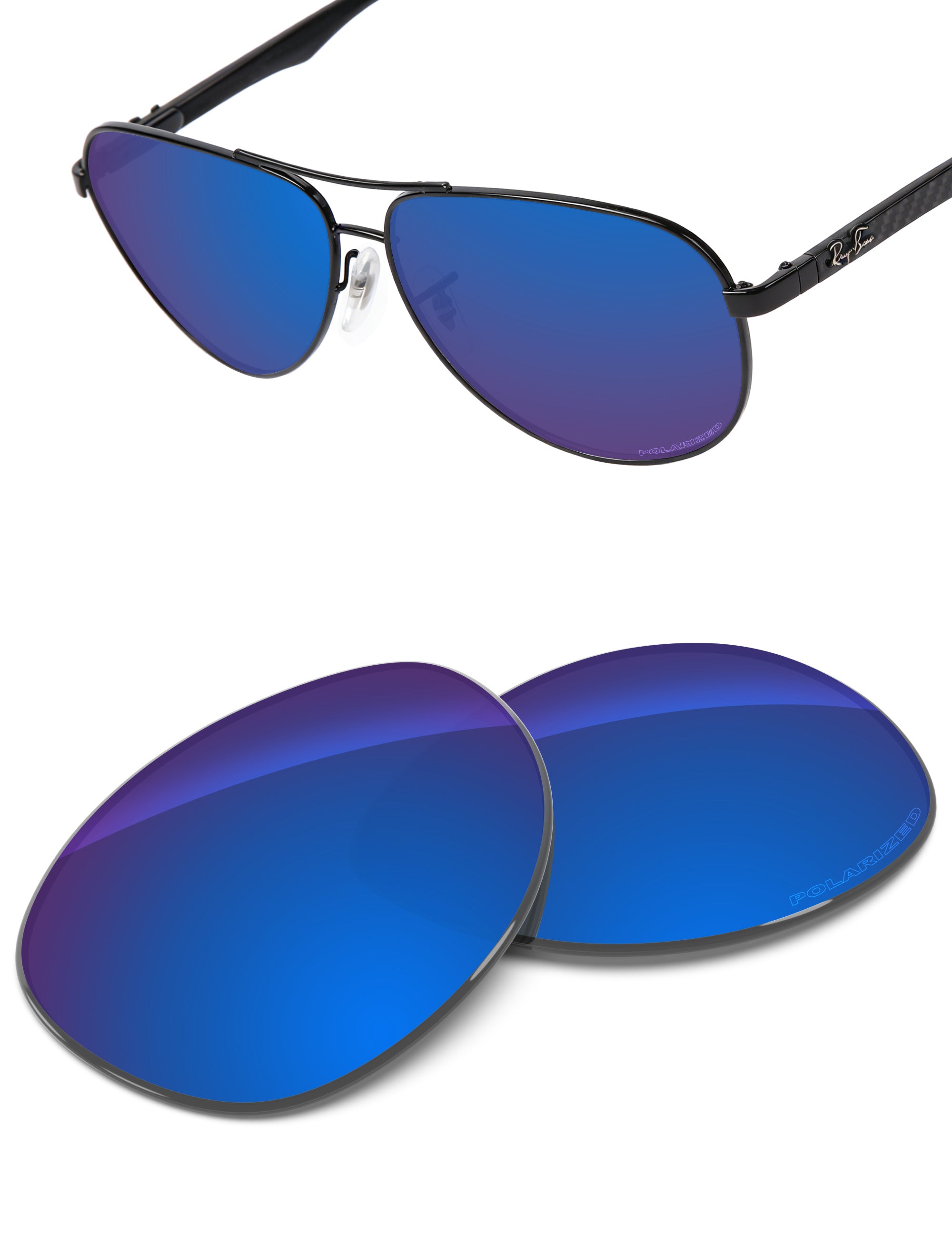 Sapphire Blue FlashMirror™-Polarized