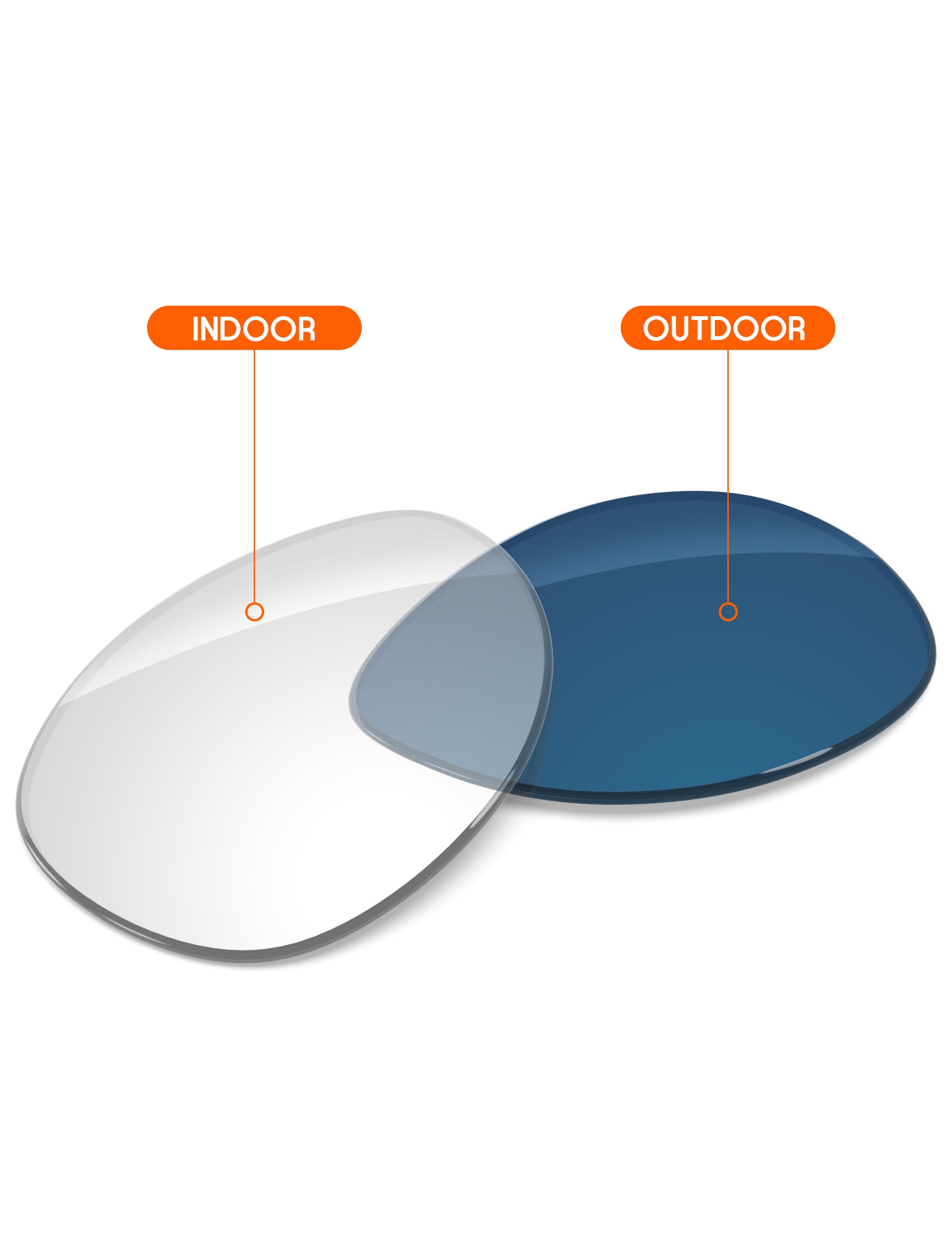 Adapt Blue Photochromic-Non-Polarized