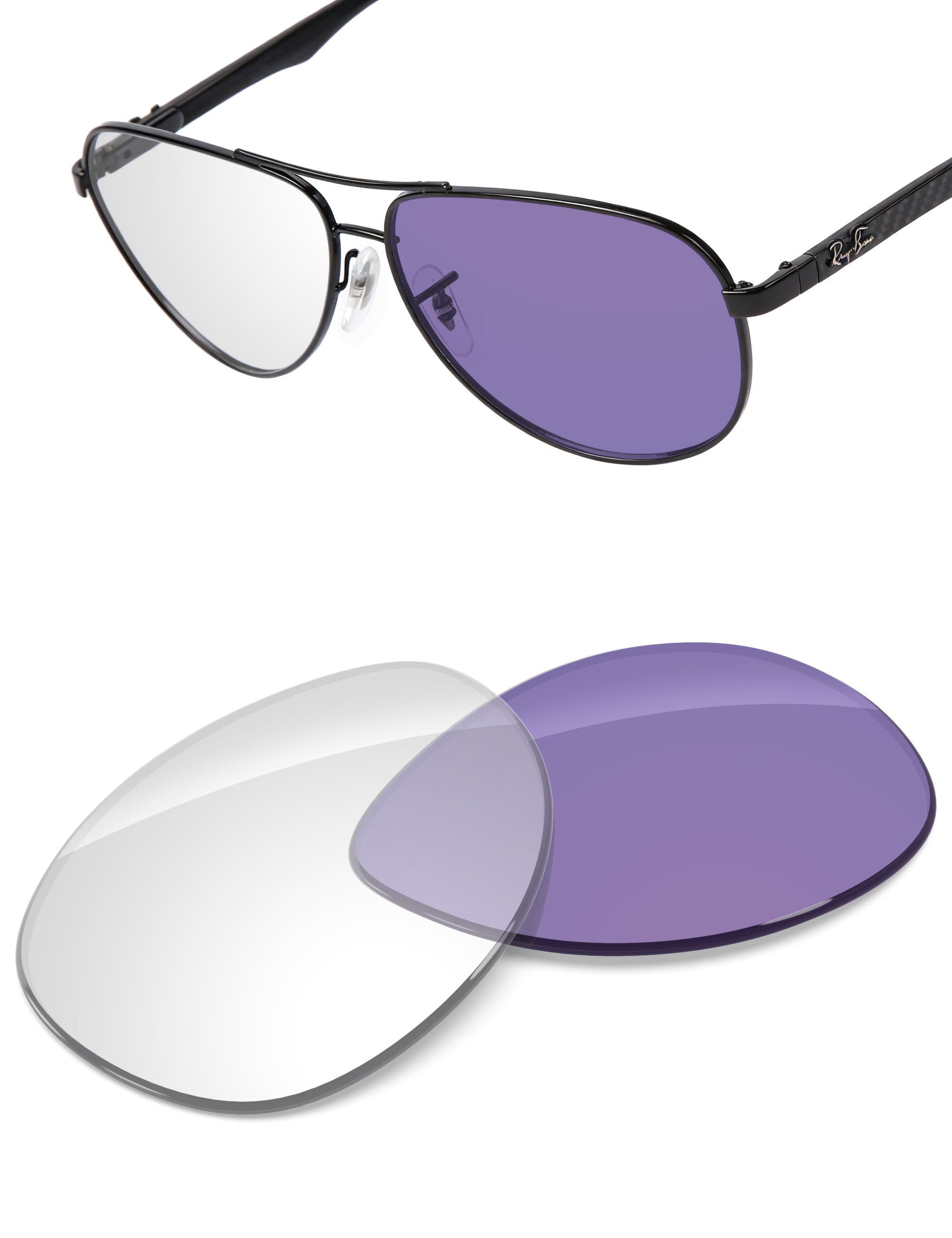 Adapt Purple Photochromic-Non-Polarized