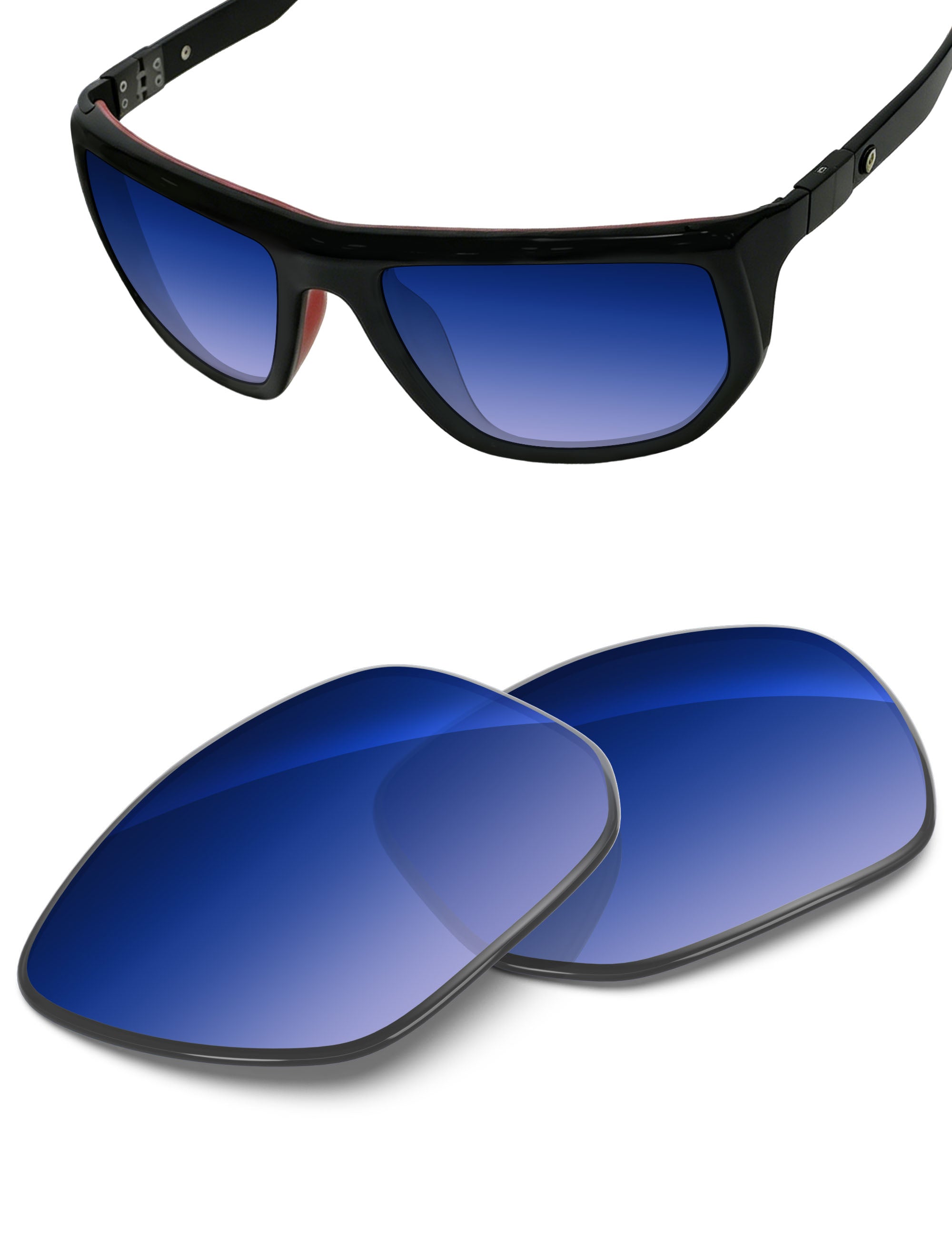 Aqua Blue Gradient-Non-Polarized
