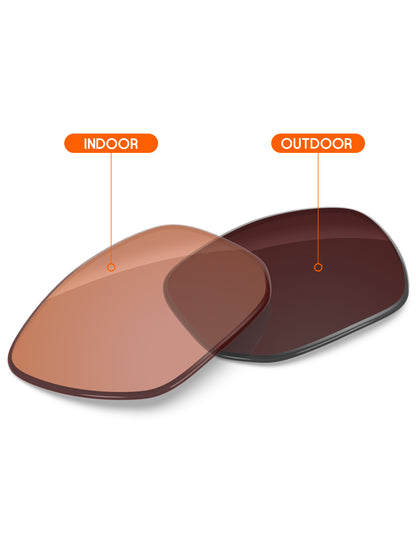 Orange Tint Photochromic-Non-Polarized