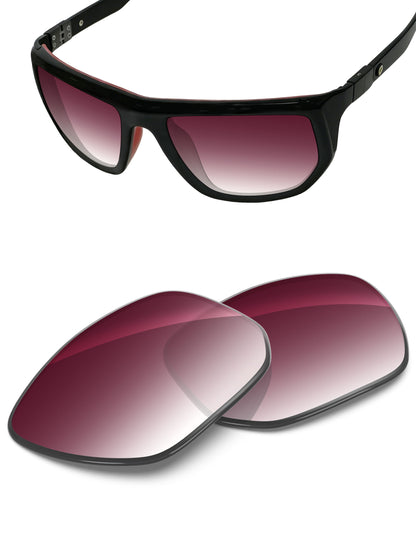 Wine Red Gradient-Non-Polarized