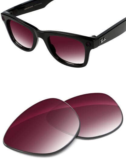 Wine Red Gradient-Non-Polarized