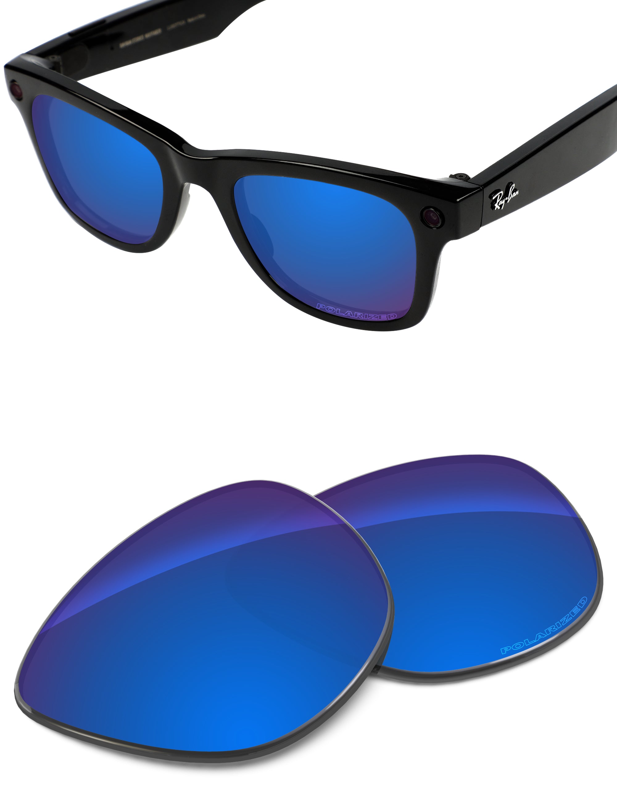 Sapphire Blue FlashMirror™-Polarized