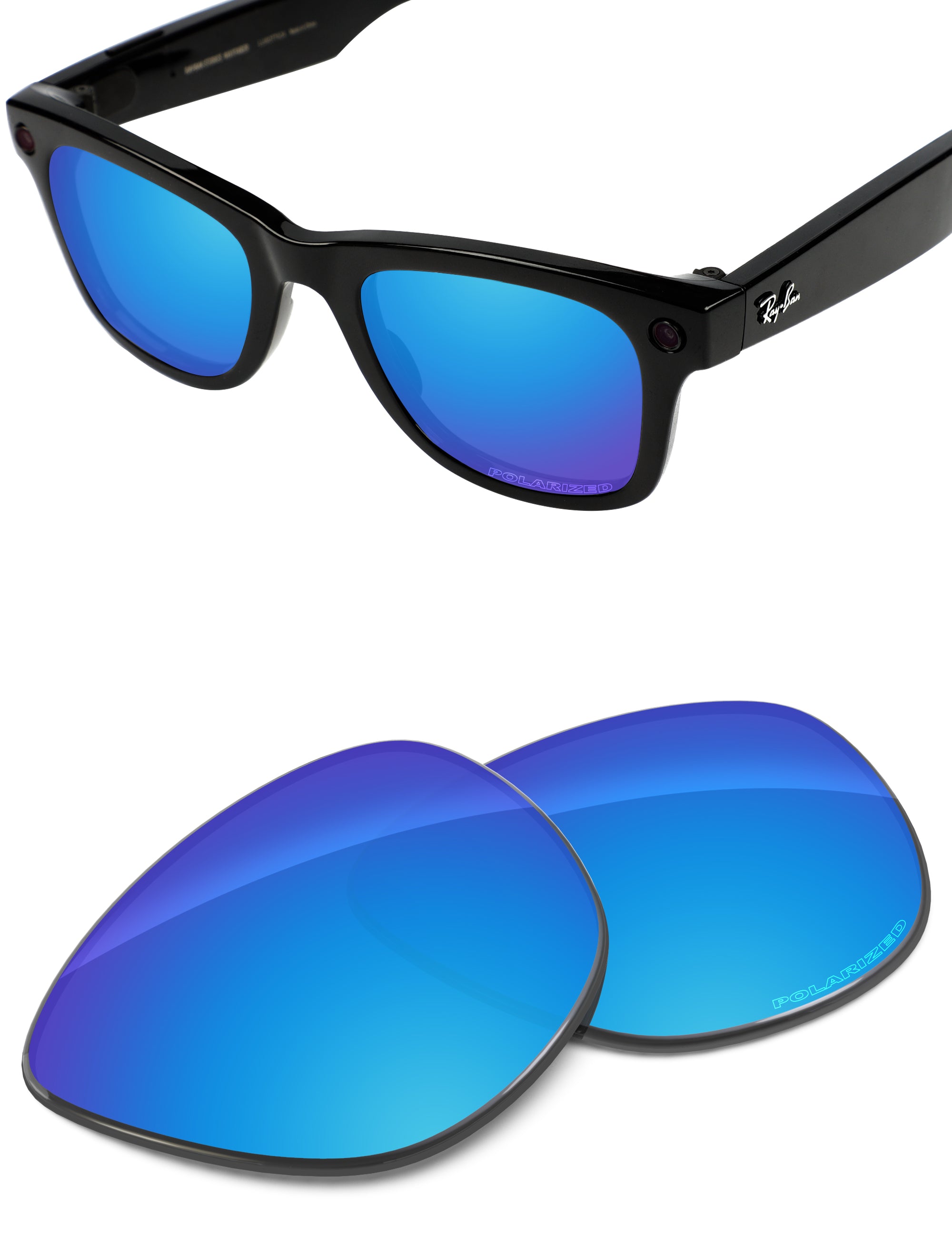 Sky Blue FlashMirror™-Polarized