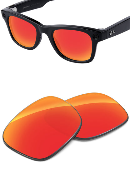 Fire Red FlashMirror™-Non-Polarized