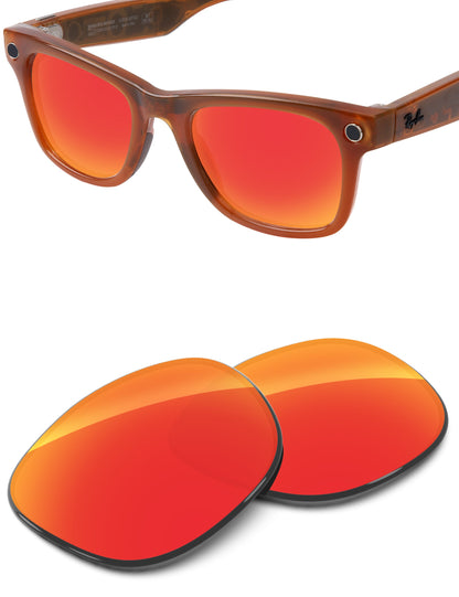 Fire Red FlashMirror™-Non-Polarized