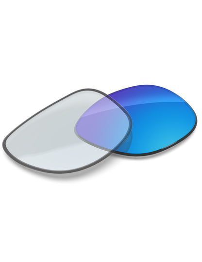 Sky Blue FlashMirror™ Photochromic-Non-Polarized