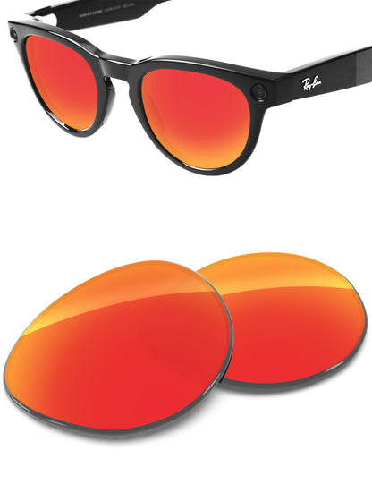 Fire Red FlashMirror™-Non-Polarized