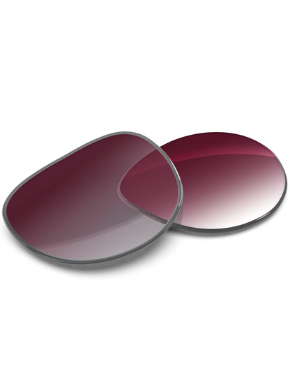 Wine Red Gradient-Non-Polarized