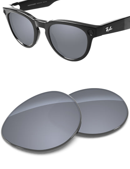 Silver Metallic FlashMirror™-Non-Polarized
