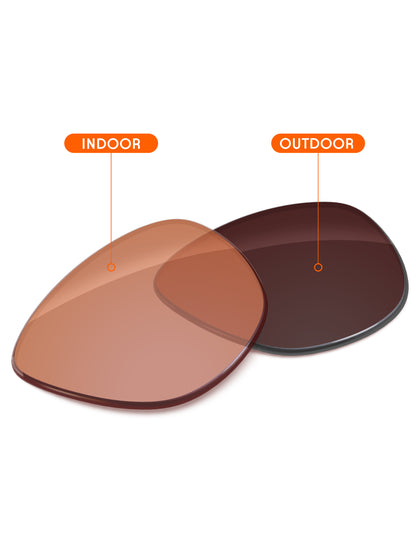 Orange Tint Photochromic-Non-Polarized