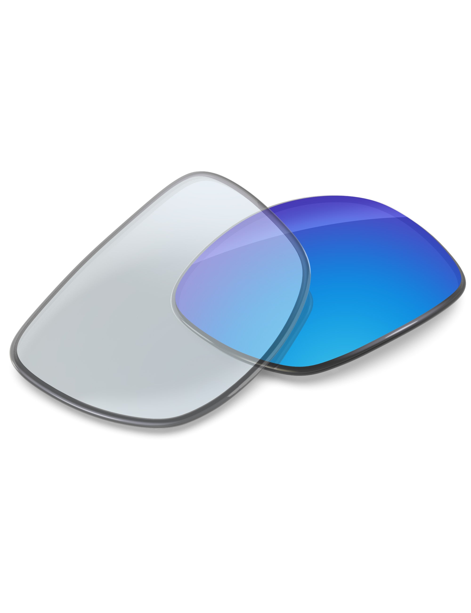 Sky Blue FlashMirror™ Photochromic-Non-Polarized