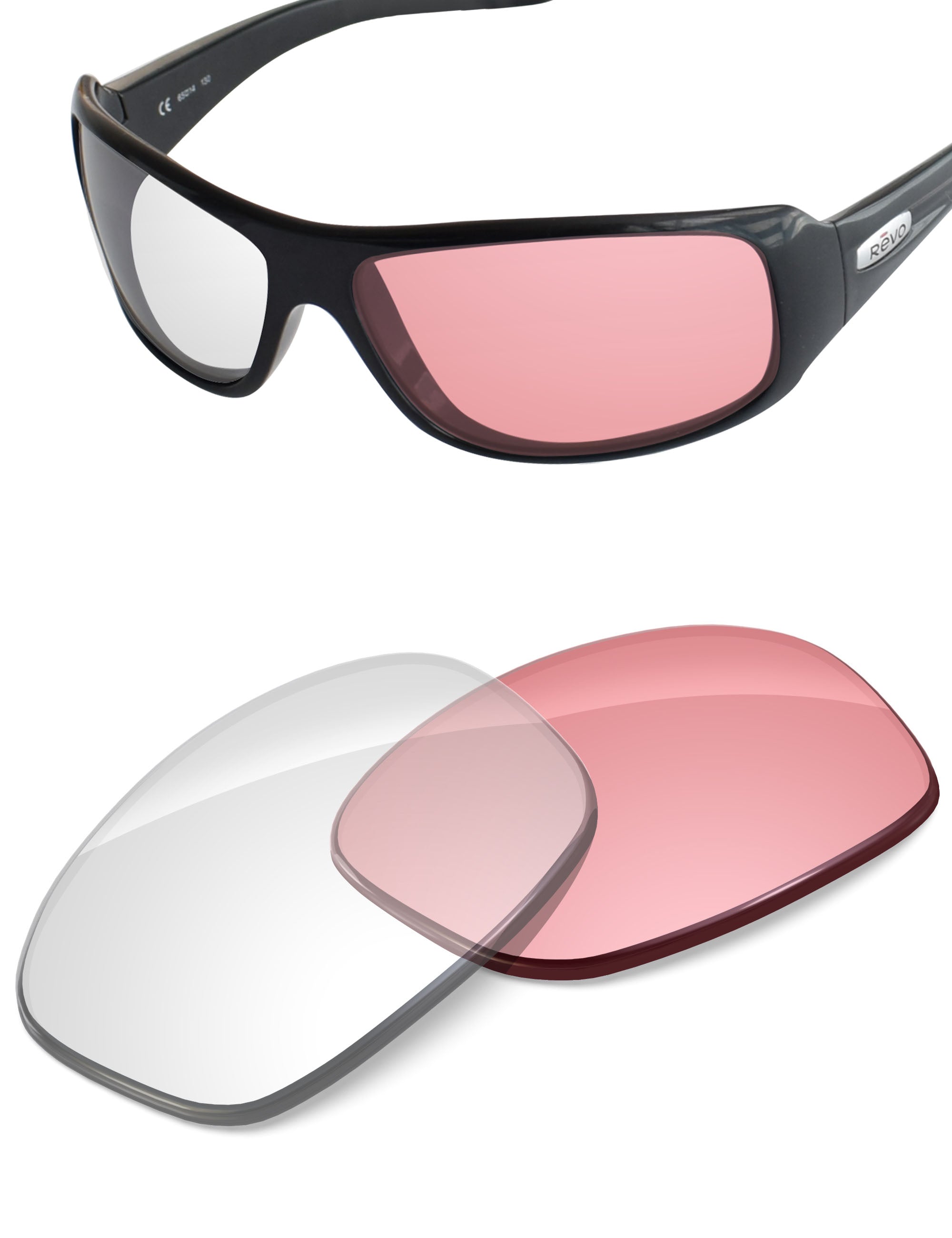 Adapt Pink Photochromic-Non-Polarized